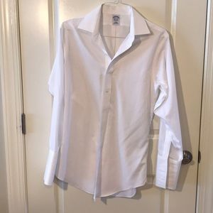 Men’s White Brooks Brothers Dress Shirt